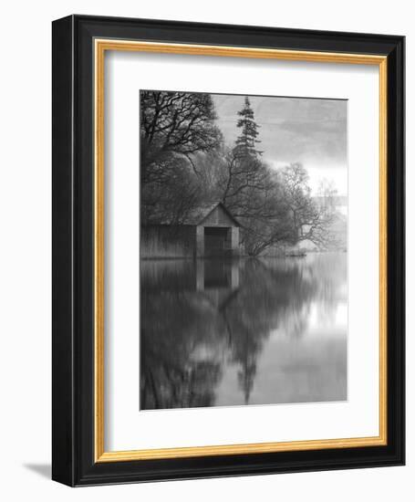 Boathouse, Cumbria, England, UK-Nadia Isakova-Framed Photographic Print