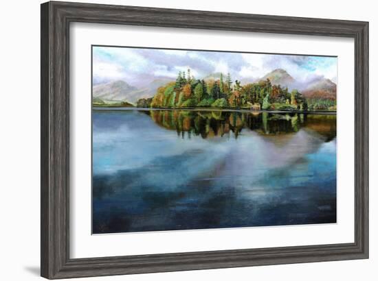 Boathouse, Derwentwater, Cumbria, 2008-Trevor Neal-Framed Giclee Print