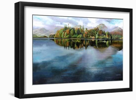 Boathouse, Derwentwater, Cumbria, 2008-Trevor Neal-Framed Giclee Print