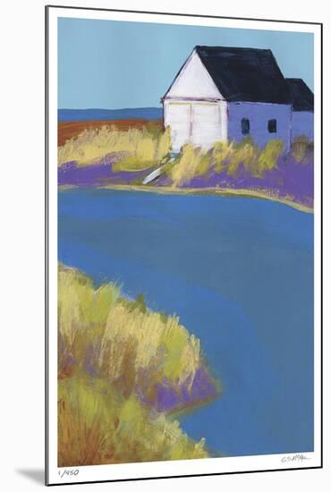 Boathouse on the Sound-Gale McKee-Mounted Limited Edition