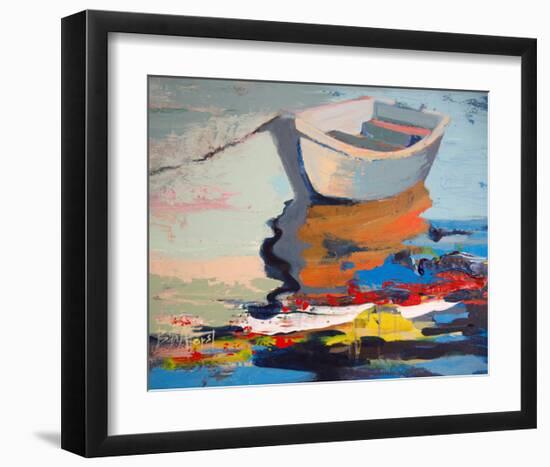 Boathouse Rebel-Beth A. Forst-Framed Art Print