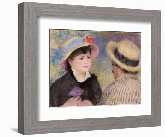 Boating Couple-Pierre-Auguste Renoir-Framed Giclee Print