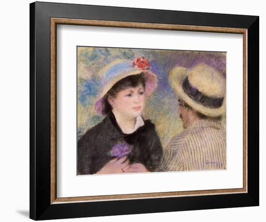 Boating Couple-Pierre-Auguste Renoir-Framed Giclee Print