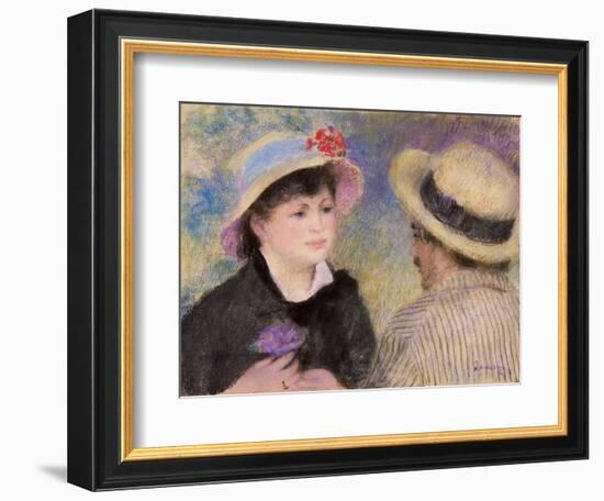 Boating Couple-Pierre-Auguste Renoir-Framed Giclee Print