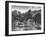 Boating Floating on the River Where the Shooting of the Movie "The African Queen" Is Taking Place-null-Framed Photographic Print