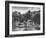 Boating Floating on the River Where the Shooting of the Movie "The African Queen" Is Taking Place-null-Framed Photographic Print