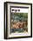 "Boating in Central Park" Saturday Evening Post Cover, July 11, 1953-John Falter-Framed Giclee Print