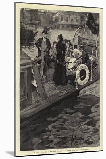 Boating the Thames-William Hatherell-Mounted Giclee Print