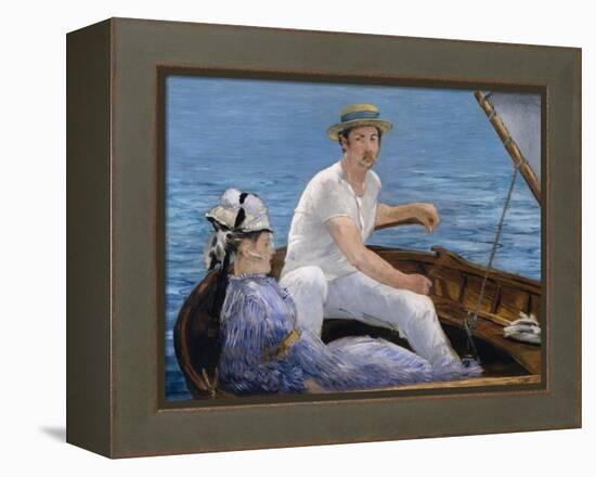 Boating-Édouard Manet-Framed Stretched Canvas