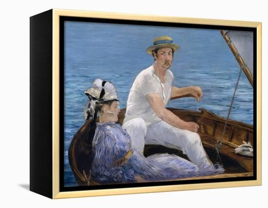 Boating-Édouard Manet-Framed Stretched Canvas