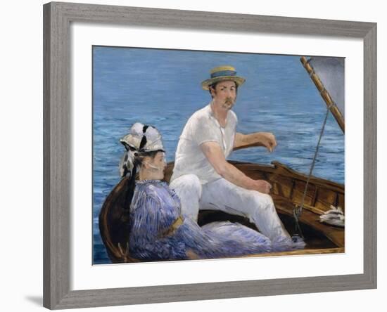 Boating-Édouard Manet-Framed Art Print