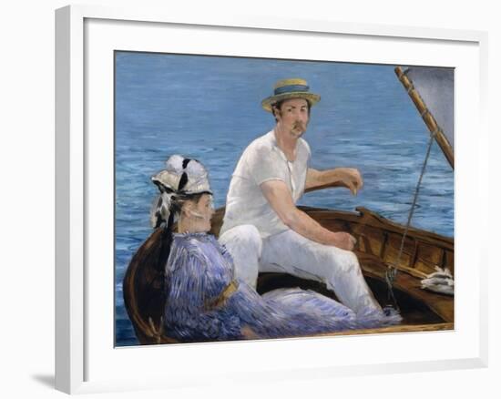 Boating-Édouard Manet-Framed Art Print