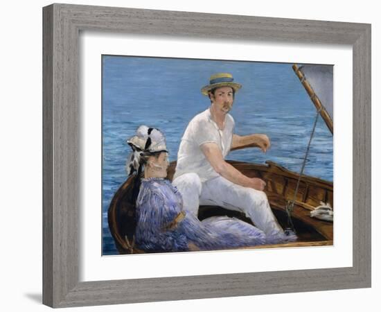 Boating-Édouard Manet-Framed Art Print