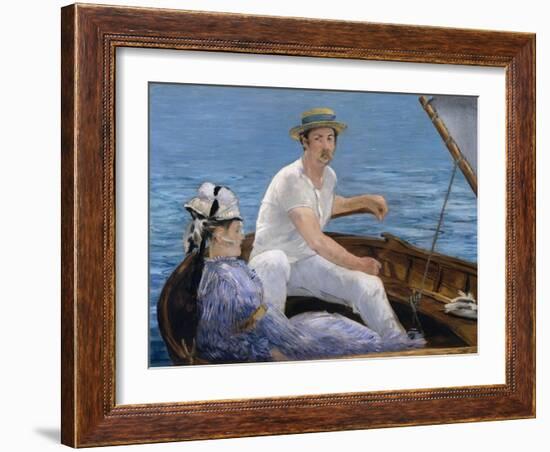 Boating-Édouard Manet-Framed Art Print