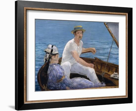 Boating-Édouard Manet-Framed Art Print