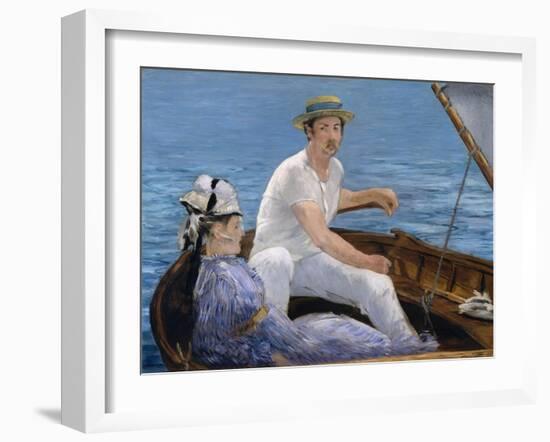 Boating-Édouard Manet-Framed Art Print