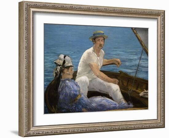 Boating-Edouard Manet-Framed Art Print