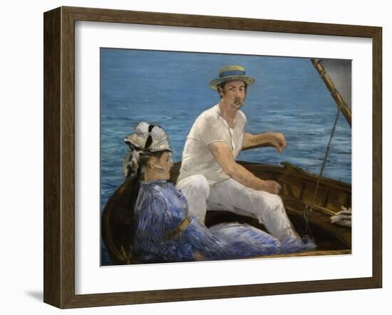 Boating-Edouard Manet-Framed Art Print