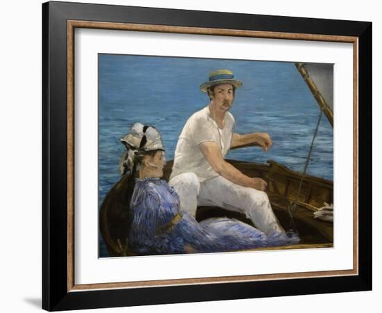 Boating-Edouard Manet-Framed Art Print