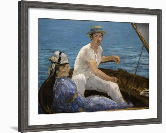 Boating-Edouard Manet-Framed Art Print