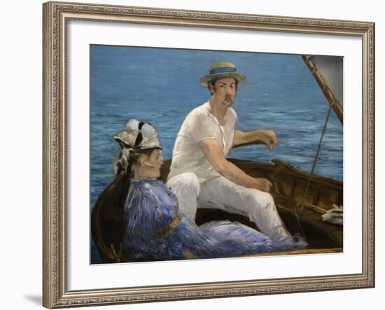 Boating-Edouard Manet-Framed Art Print