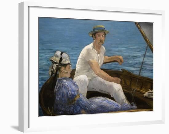 Boating-Edouard Manet-Framed Art Print