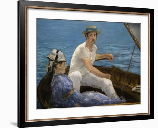 Boating-Edouard Manet-Framed Art Print