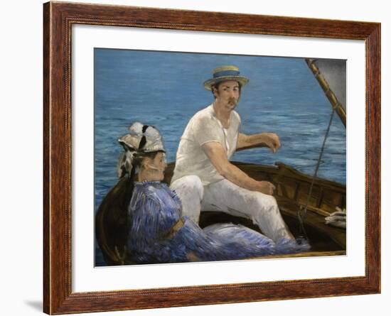 Boating-Edouard Manet-Framed Art Print