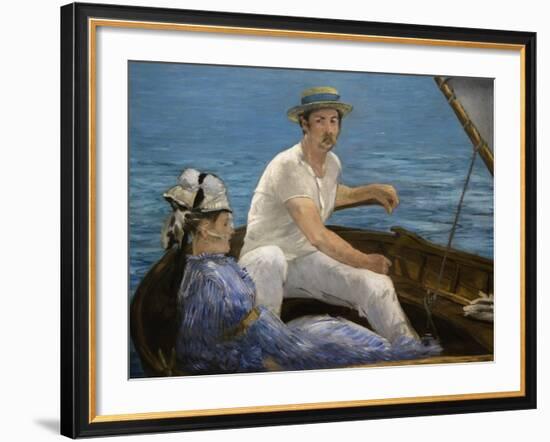 Boating-Edouard Manet-Framed Art Print