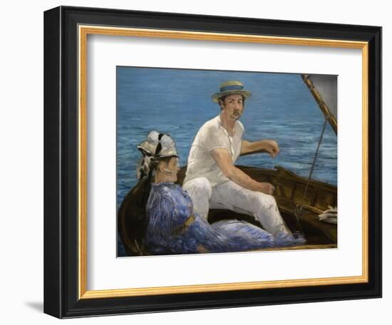 Boating-Edouard Manet-Framed Art Print