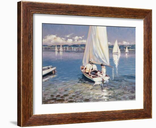 Boating-Paul Gribble-Framed Giclee Print