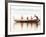 boatman Taking Tourists in Traditional Boat Across Taungthaman Lake, Amarapura, Burma (Myanmar)-Nadia Isakova-Framed Photographic Print