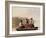 Boatmen on the Missouri-George Caleb Bingham-Framed Giclee Print