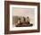 Boatmen on the Missouri-George Caleb Bingham-Framed Giclee Print