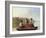 Boatmen on the Missouri-George Caleb Bingham-Framed Giclee Print