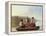 Boatmen on the Missouri-George Caleb Bingham-Framed Premier Image Canvas