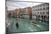 Boats Along the Grand Canal Venice, Italy-Darrell Gulin-Mounted Photographic Print