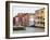 Boats and Colorful Homes in Canal, Burano, Italy-Dennis Flaherty-Framed Photographic Print