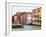 Boats and Colorful Homes in Canal, Burano, Italy-Dennis Flaherty-Framed Photographic Print