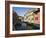 Boats and Colorful Reflections of Homes in Canal, Burano, Italy-Dennis Flaherty-Framed Photographic Print