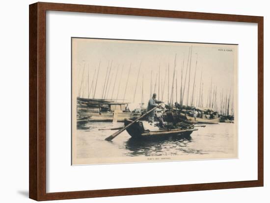 'Boats and Sampans', c1910-Unknown-Framed Giclee Print