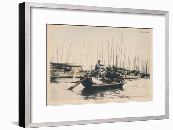 'Boats and Sampans', c1910-Unknown-Framed Giclee Print