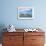 Boats and Sand Dune Along the Preguicas River, Maranhao State, Brazil-Keren Su-Framed Photographic Print displayed on a wall