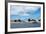 Boats and Sand Dune Along the Preguicas River, Maranhao State, Brazil-Keren Su-Framed Photographic Print