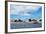 Boats and Sand Dune Along the Preguicas River, Maranhao State, Brazil-Keren Su-Framed Photographic Print