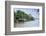 Boats and Stilt House on an Igarape (Flooded Creek) in the Brazilian Amazon-Alex Robinson-Framed Photographic Print