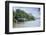 Boats and Stilt House on an Igarape (Flooded Creek) in the Brazilian Amazon-Alex Robinson-Framed Photographic Print