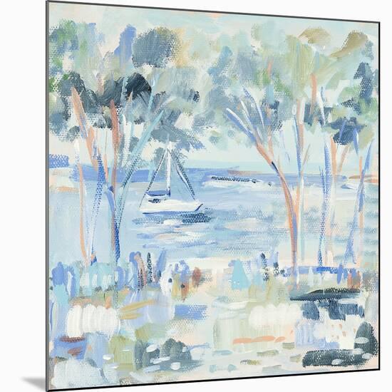 Boats and Trees 1-Michelle Brunner-Mounted Art Print