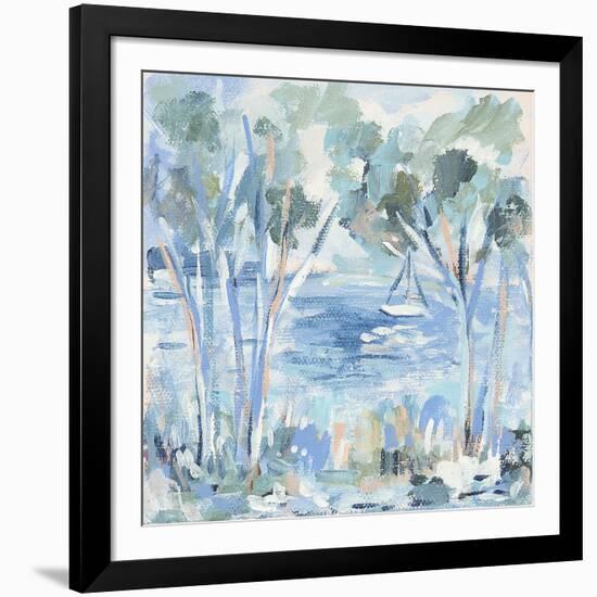 Boats and Trees 2-Michelle Brunner-Framed Art Print