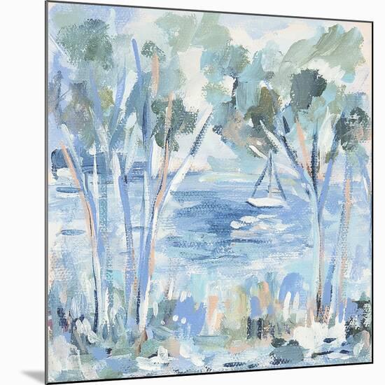 Boats and Trees 2-Michelle Brunner-Mounted Art Print